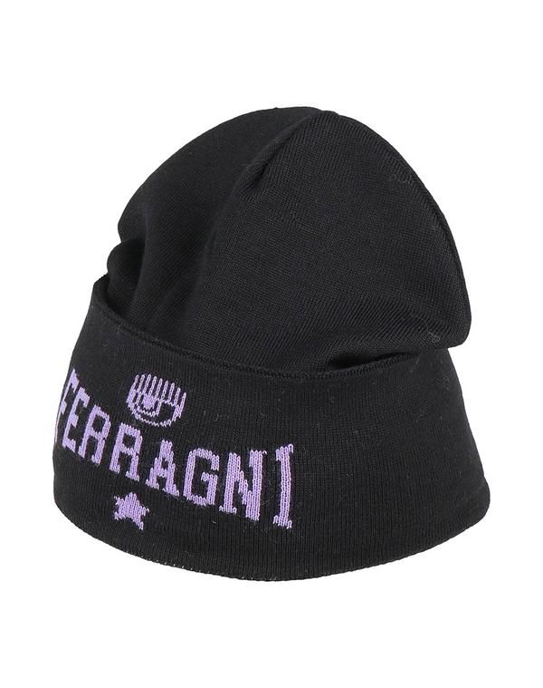 シアラフェラーニ レディース アクセサリー 帽子 CHIARA FERRAGNI Black ブラック