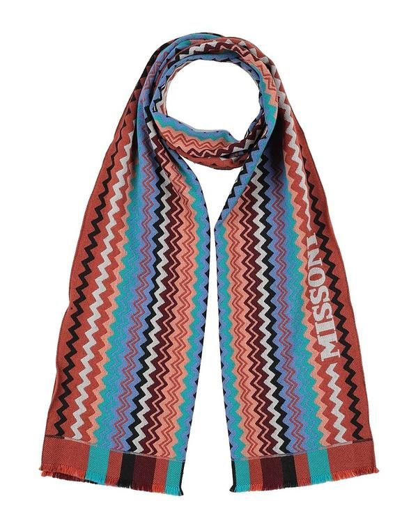 ミッソーニ レディース アクセサリー マフラー・ストール・スカーフ マフラースカーフ MISSONI Brown ブラウン