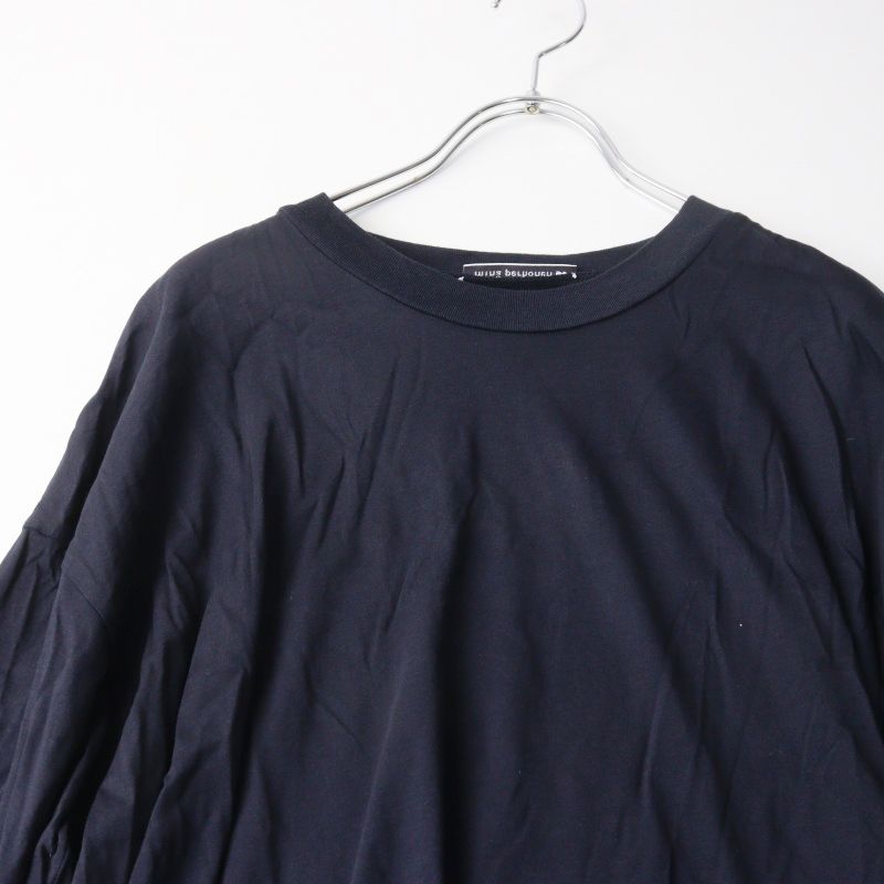 ミナペルホネン　troll カットソー　ブラック　150センチ 美品 今季 26SS ミナペルホネン mina perhonen troll カットソー L