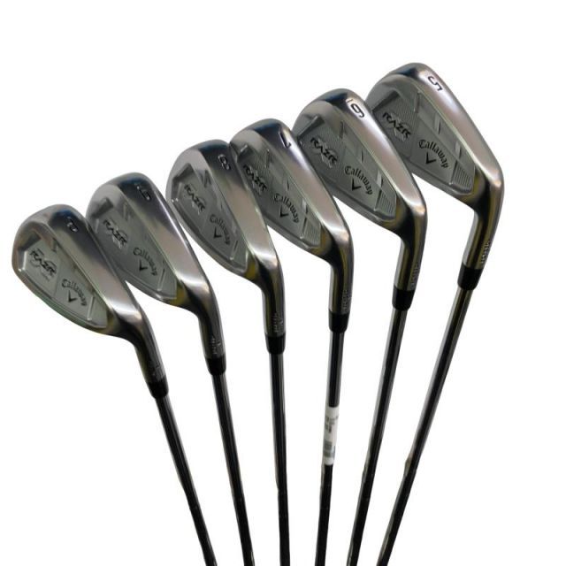 【中古】 キャロウェイ RAZR X FORGED 6S アイアンセット IR レイザー Dynamic Gold (フレックスS) メンズ 男性用 右利き 右用 Dランク ゴルフクラブ 18,565円