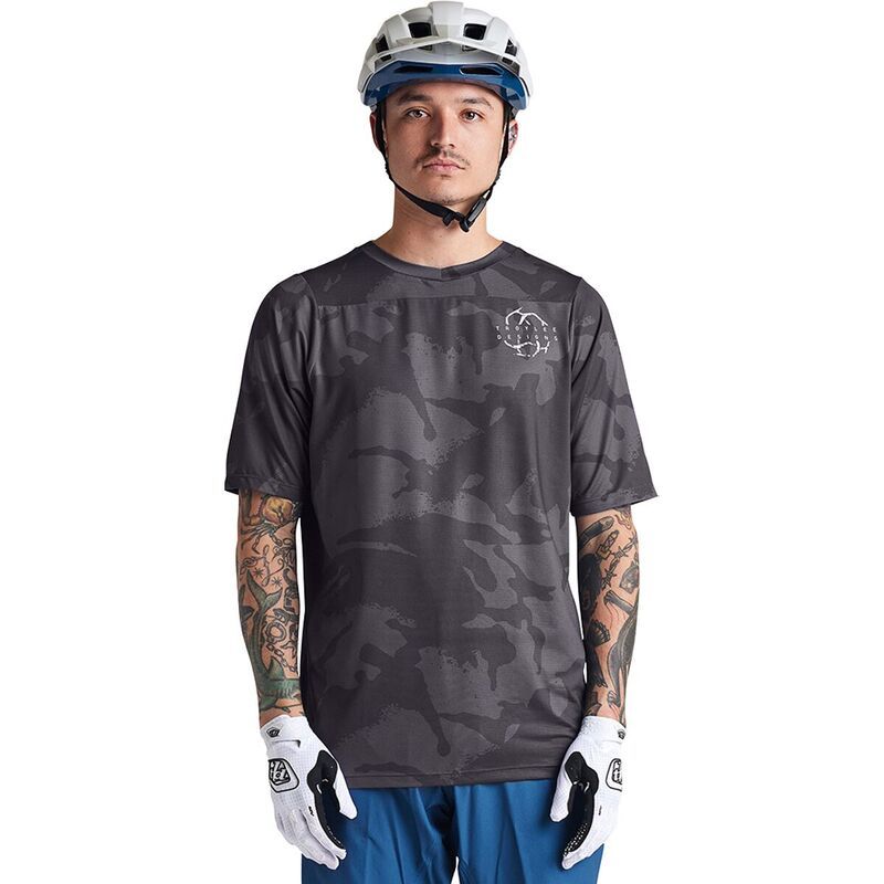 トロイリーデザイン メンズ トップス Tシャツ 半袖 ジャージー Troy Lee Designskyline ShortSleeve Jersey Menshadow Camo Carbon 13,665円