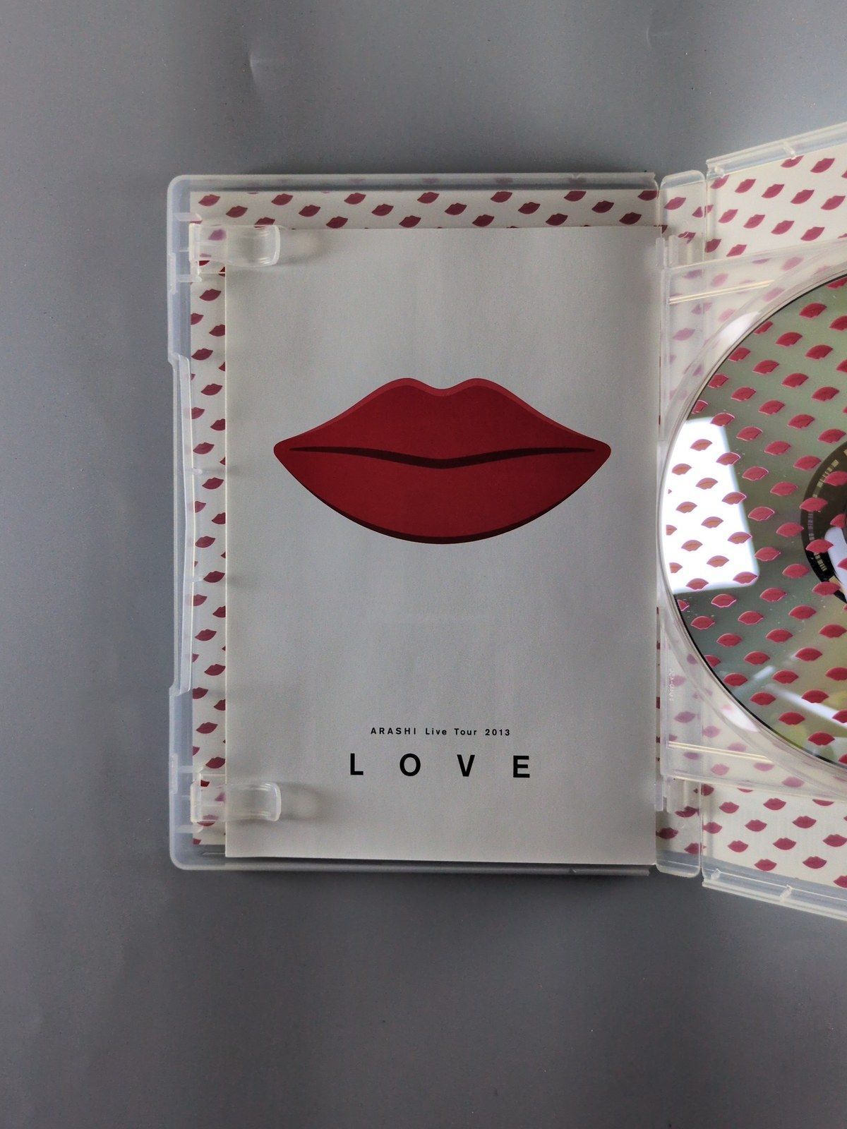 嵐 ARASHI Live Tour 2013 LOVE ライブDVD 2枚組 Disc 1・2 ケース