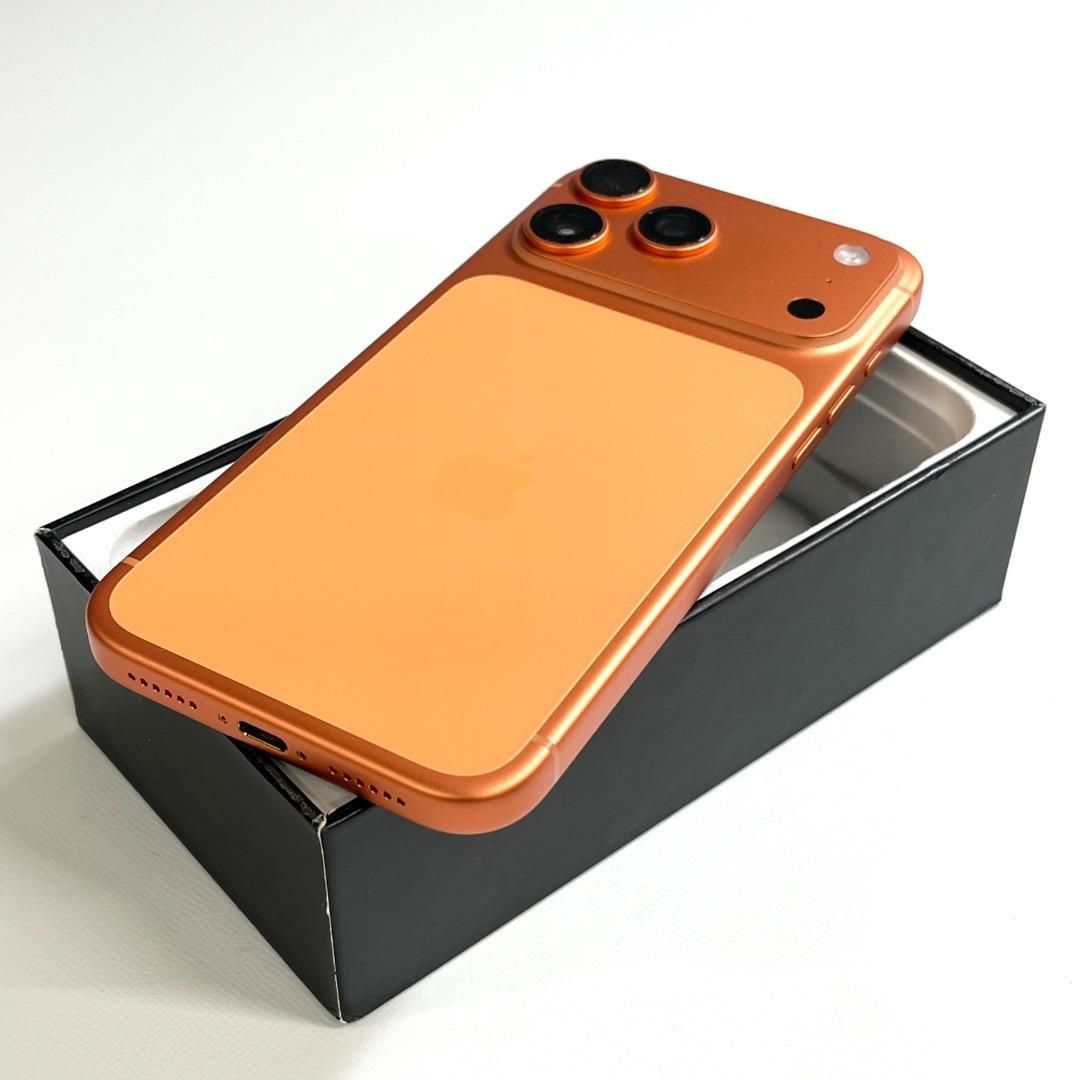 【中古美品】iPhone 17 Pro Max コズミックオレンジ512GB iPhone 17 Pro Max 512GB SIMフリー コズミックオレンジ - メルカリ
