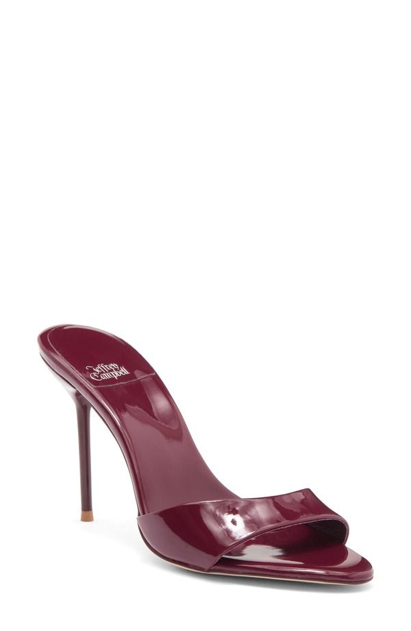 ジェフリー キャンベル レディース シューズ ヒール サンダル Jeffrey Campbell CeSoire Slide Sandal Women BERRY PATENT