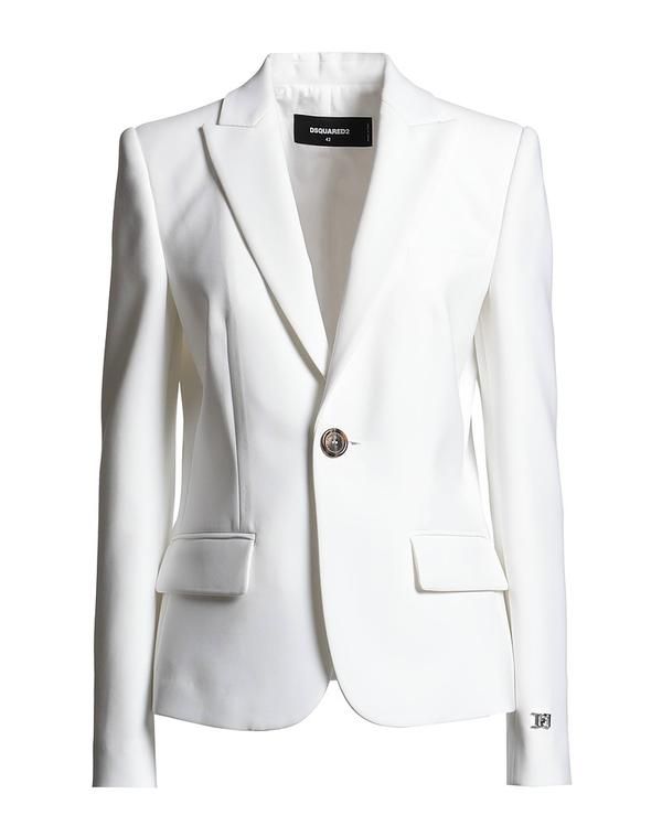 ディースクエアード レディース アウター ジャケット・ブルゾン テーラードジャケット DSQUARED2 White ホワイト