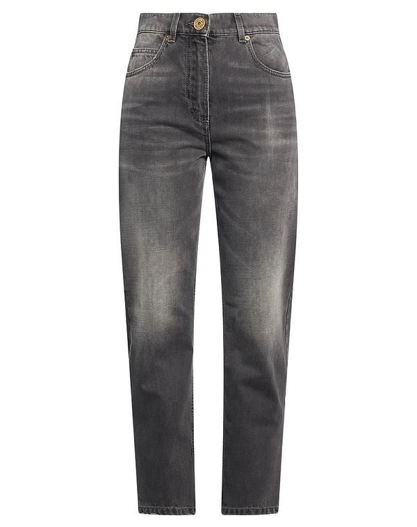 バルマン レディース ボトムス デニムパンツ ジーンズ BALMAIN Black ブラック