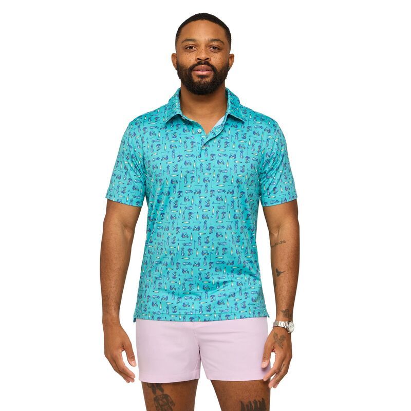 チャビーズ メンズ トップス ポロシャツ Chubbies Mens Lightweight Performance Polo CartsClubs
