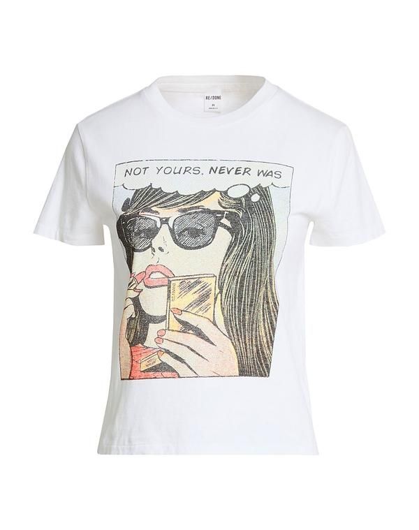 リダン レディース トップス Tシャツ REDONE White ホワイト