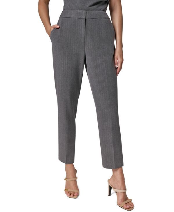 ダナ キャラン ニューヨーク レディース ボトムス カジュアルパンツ アンクル Donna Karanew York Womens Pinstripe Slim Ankle Pants Light H 26,520円
