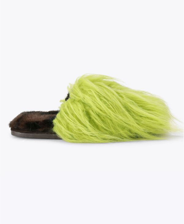 カートジェイガーロンドン レディース シューズ スリッポン・ローファー Kurt Geiger London Womens Kensington SlipOn Slippers Green Other
