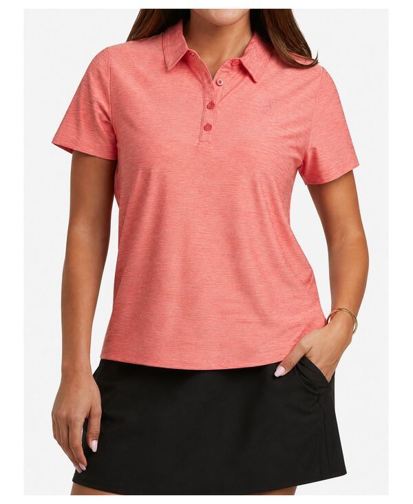 スパイダー レディース トップス ポロシャツ リラックスフィット 半袖 Spyder Womens Weekender SpaceDye Relaxed Fit ShortSleeve Polo Sh 13,305円