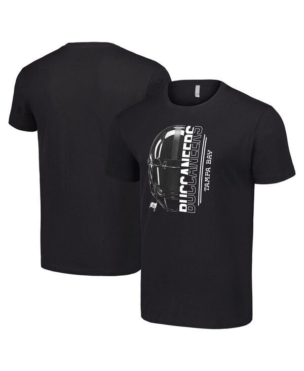 スターター メンズ トップス Tシャツ ロゴ Starter Mens Black Tampa Bay Buccaneers Half Helmet Logo TShirt Black ブラック 11,536円