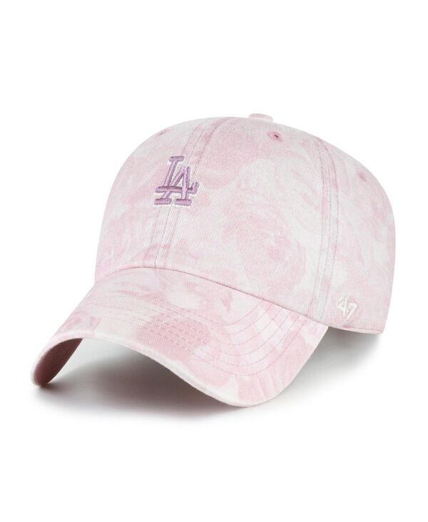 47 ブランド レディース アクセサリー 帽子 47 Brand Womens 47 Pink Los Angeles Dodgers Gardenia Clean Up Adjustable Hat