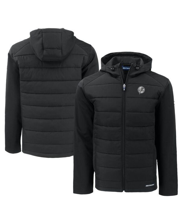 カッターアンドバック メンズ アウター ジャケット・ブルゾン トール Cutter Buck Mens Black New York Yankees Big Tall Evoke Hybrid Eco 37,570円