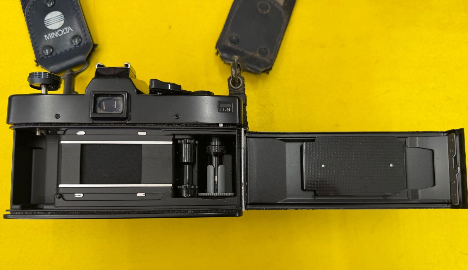 ジャンク品】MINOLTA SR505 フィルムカメラ レンズ2本セット - メルカリ
