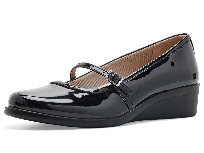 ライフストライド レディース シューズ サンダル Lifestride Jolene Black Patent ブラック