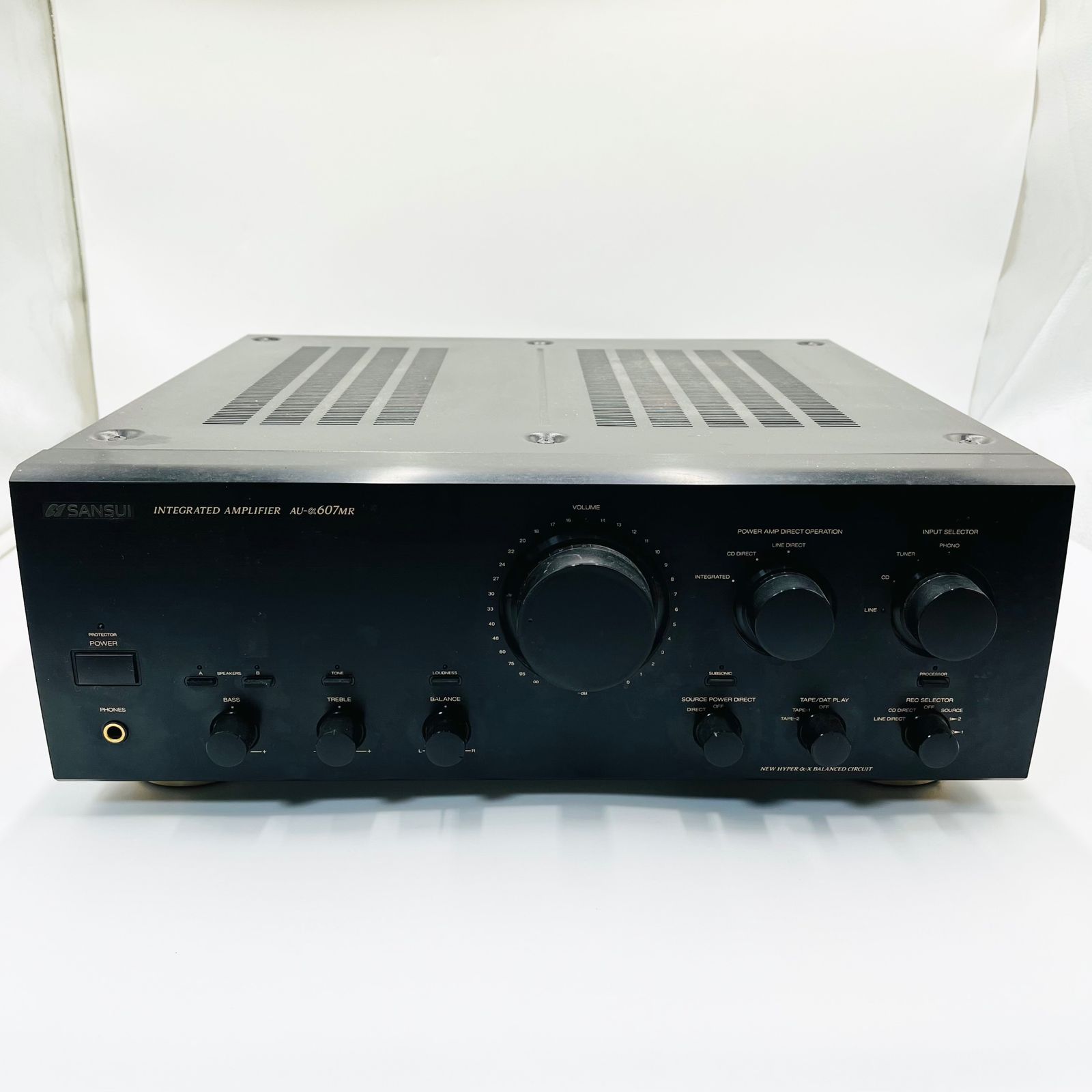 ジャンク品】SANSUI/サンスイ/AU-α607MR/プリメインアンプ/通電のみ