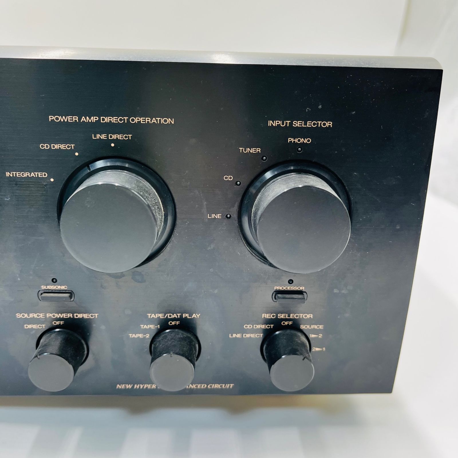ジャンク品】SANSUI/サンスイ/AU-α607MR/プリメインアンプ/通電のみ