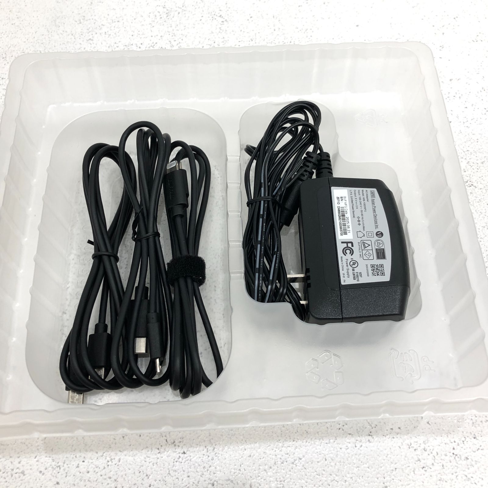BUFFALO ラクレコ+ スマートフォン用CDレコーダー RR-C1-BK/N - メルカリ