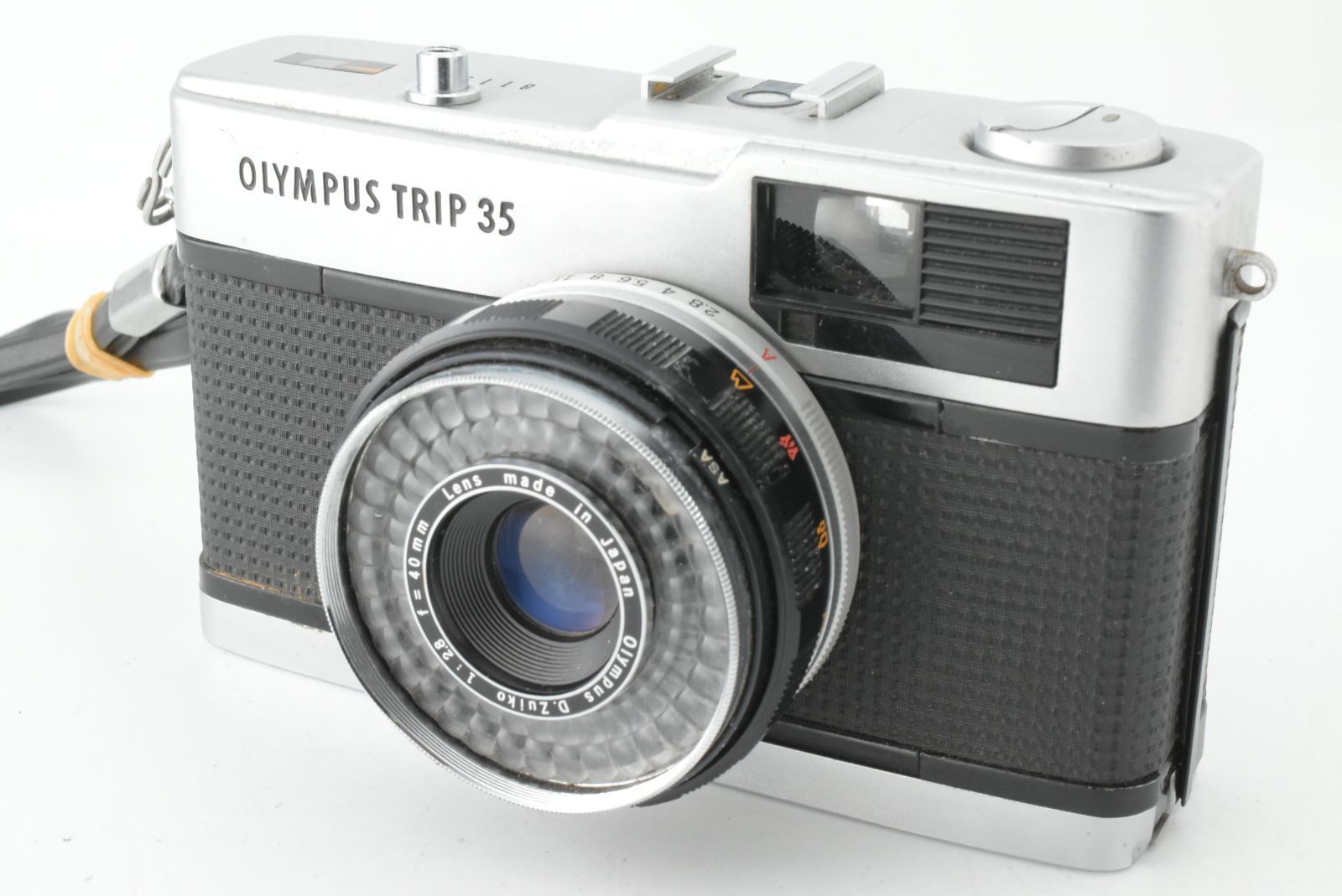 赤ベロOK】OLYMPUS オリンパス TRIP 35 40mm F2.8 シルバー フィルム