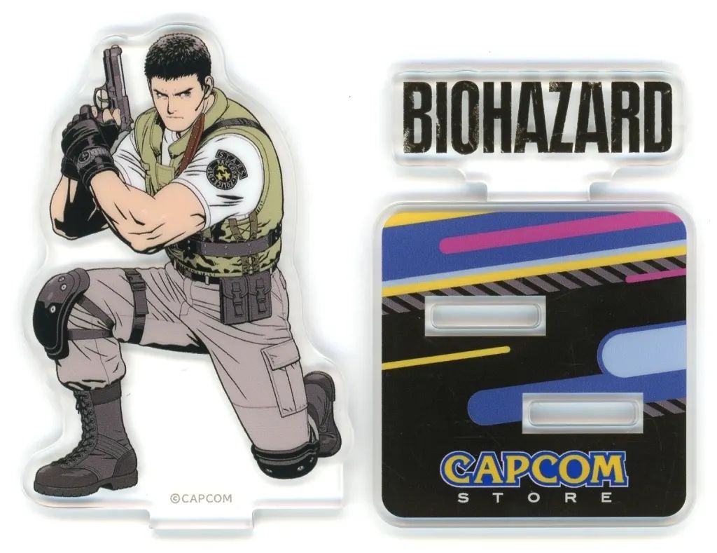 中古】アクリルスタンド・アクリルパネル クリス・レッドフィールド