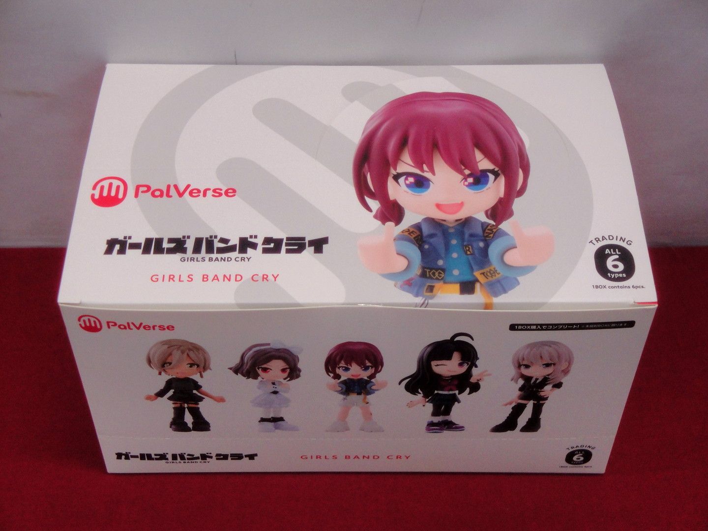 カメ】【未開封品】PalVerse ガールズバンドクライ 6個入りBOX