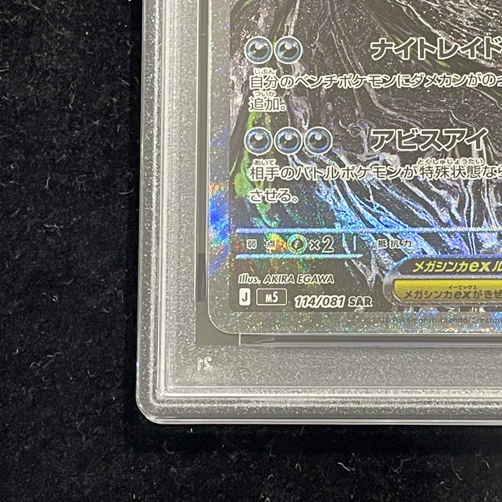 PSA10】メガダークライex SAR 114/081 1枚 - メルカリ