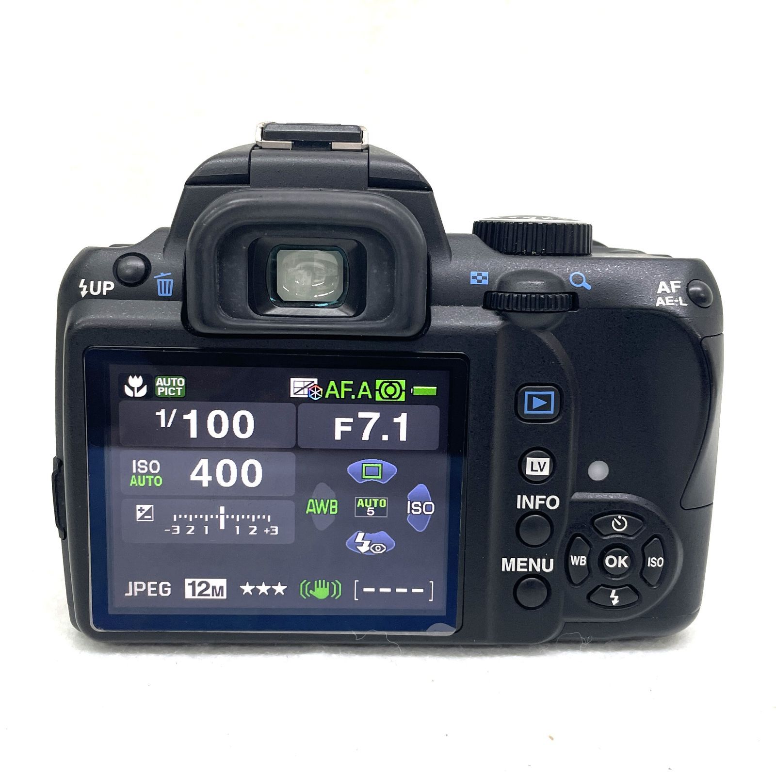 PENTAX/ペンタックス K-r SR デジタル一眼レフカメラ 単三電池使用