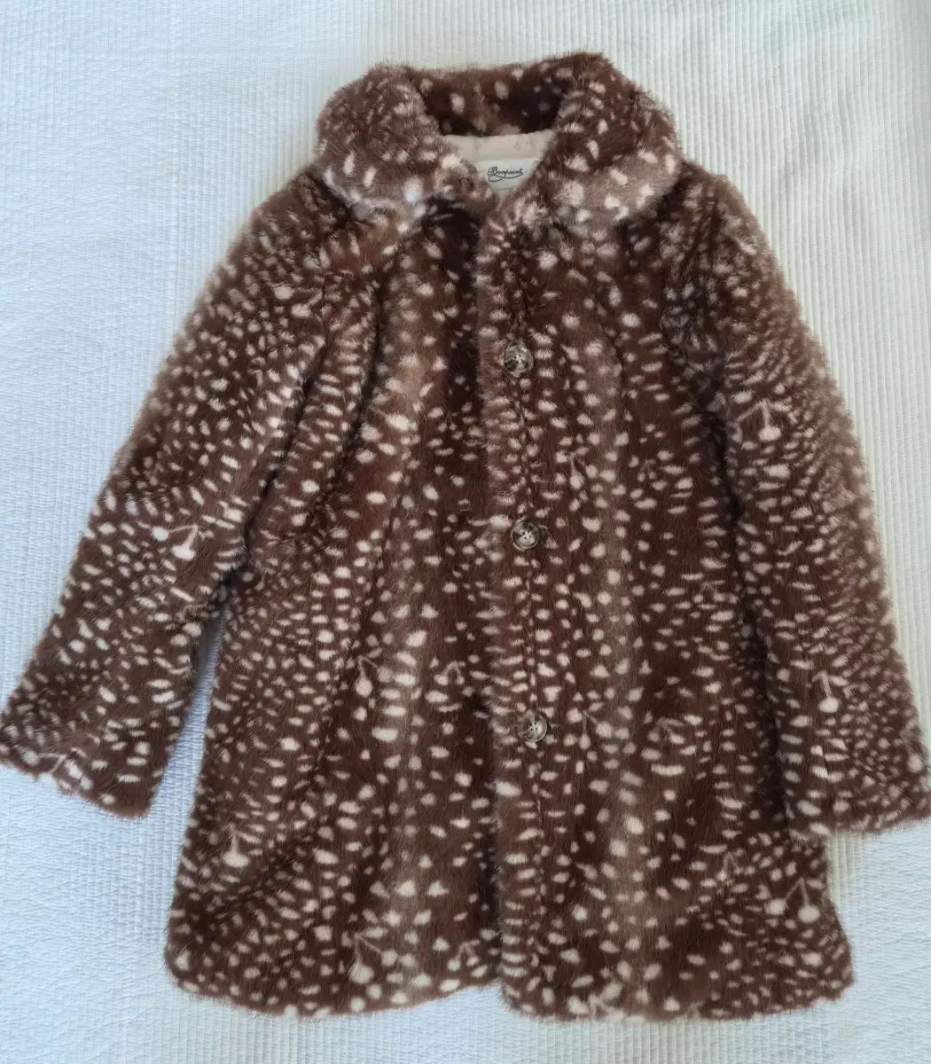 ボンポワン ファーコート 12y 新品