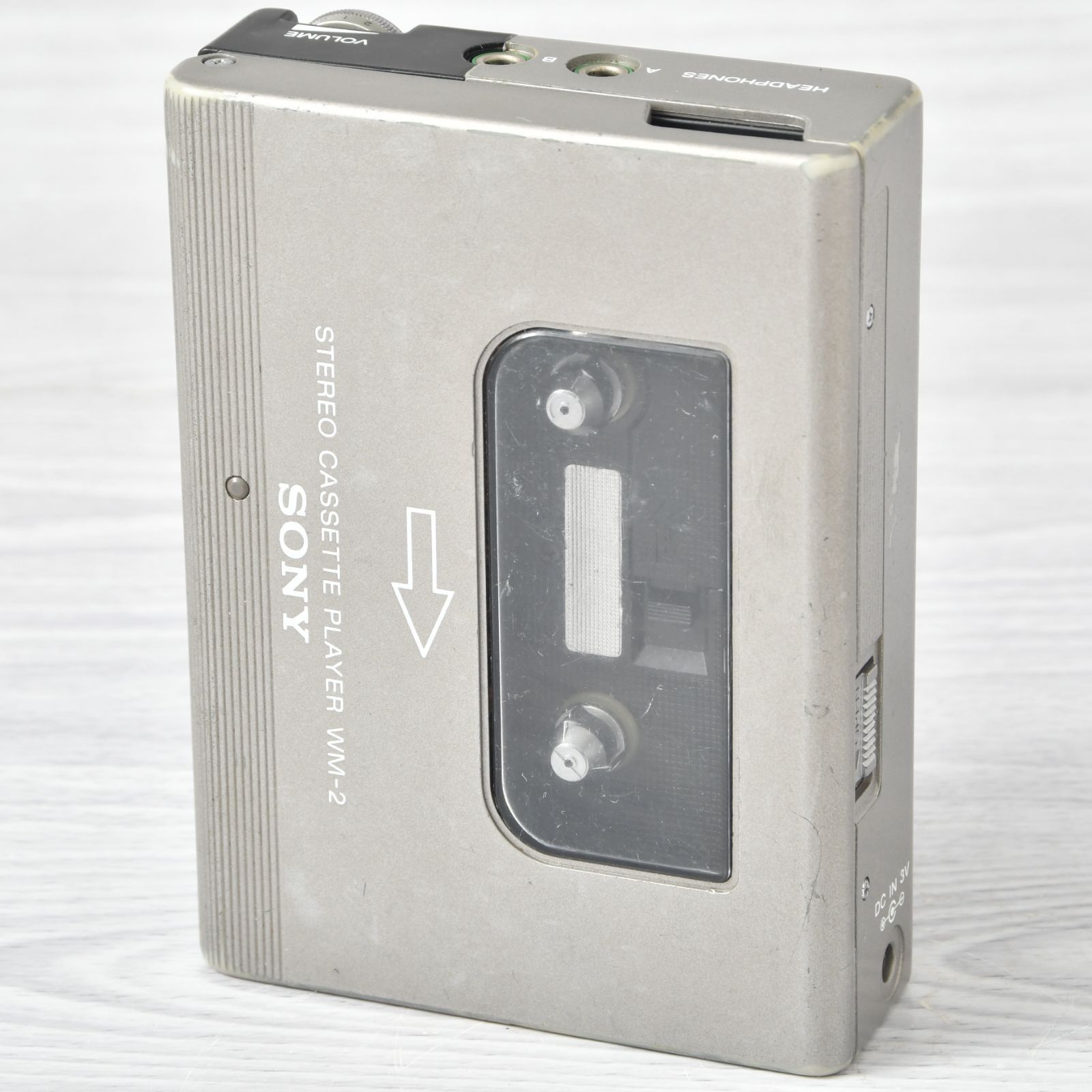 SONY WALKMAN WM-2 カセットウォークマン シルバー 整備済 TY492