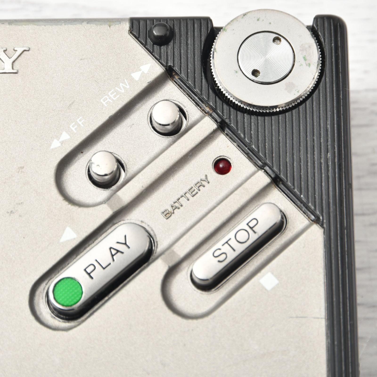 SONY WALKMAN WM-2 カセットウォークマン シルバー 整備済 TY492
