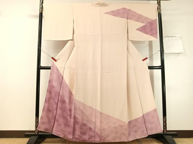平和屋着物●訪問着　切嵌文様　暈し染め　正絹　逸品　未使用　CABN3063vp 30,420円