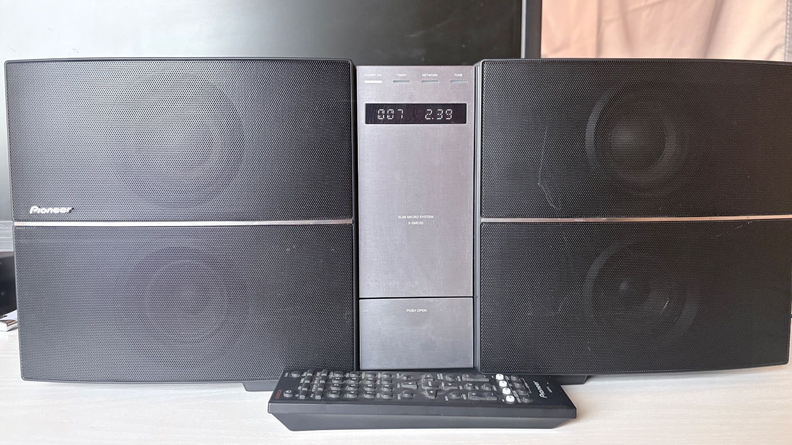 動作確認済み】Pioneer X-SMC55 スリムマイクロシステム コンポ 純正