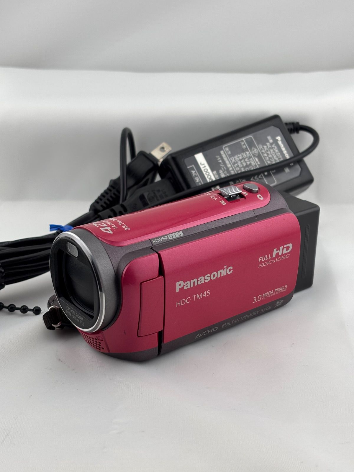 2700【外観美品、動作確認済み】 Panasonic HDC-TM45 ピンク