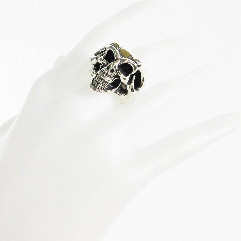 ビルウォールレザー Bill Wall Leather 19号 Ram Good Luck Skull Ring