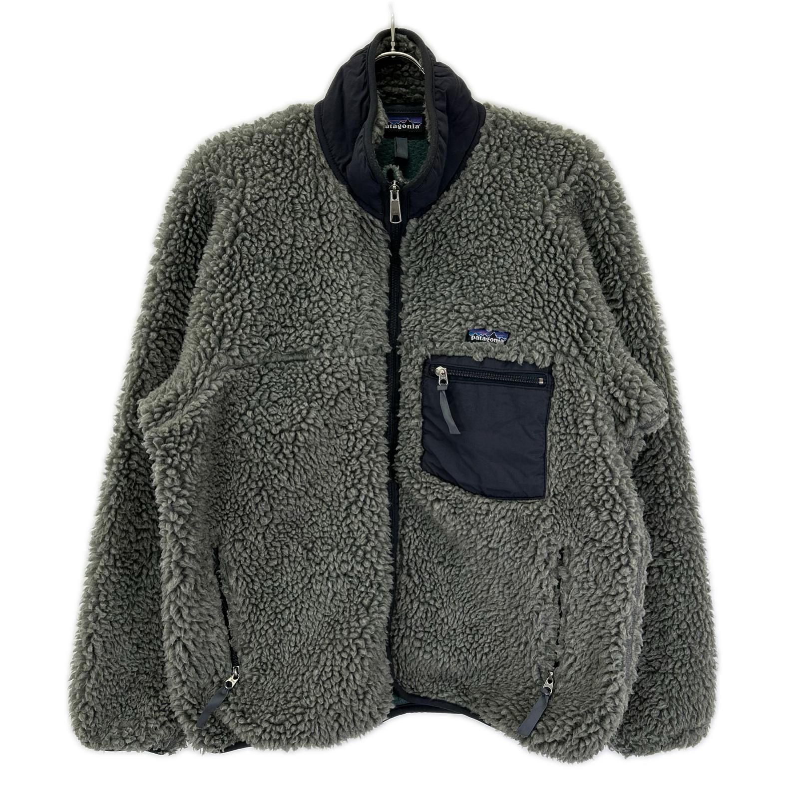 Patagonia　パタゴニア　02年製 23024 グレー USA製 クラシックレトロカーディガン　M