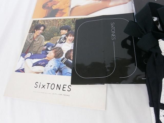 SixTONES カレンダー ショッピングバッグ うちわ 等 グッズセット
