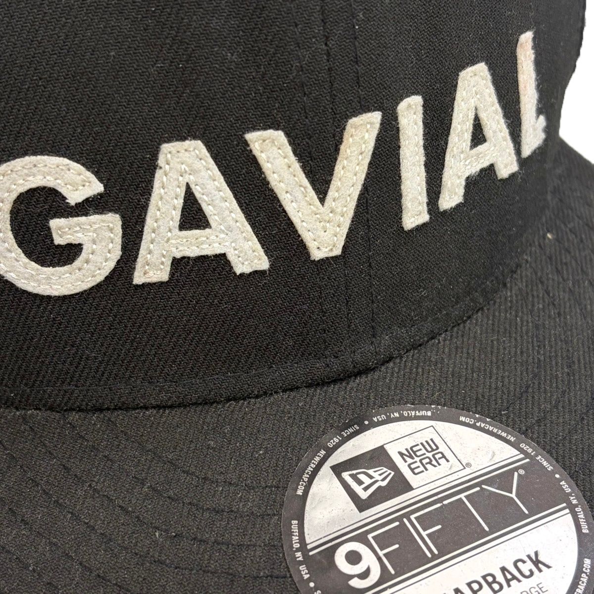GAVIAL×NEWERA ガヴィル ニューエラ 9FIFTY ロゴワッペンキャップ