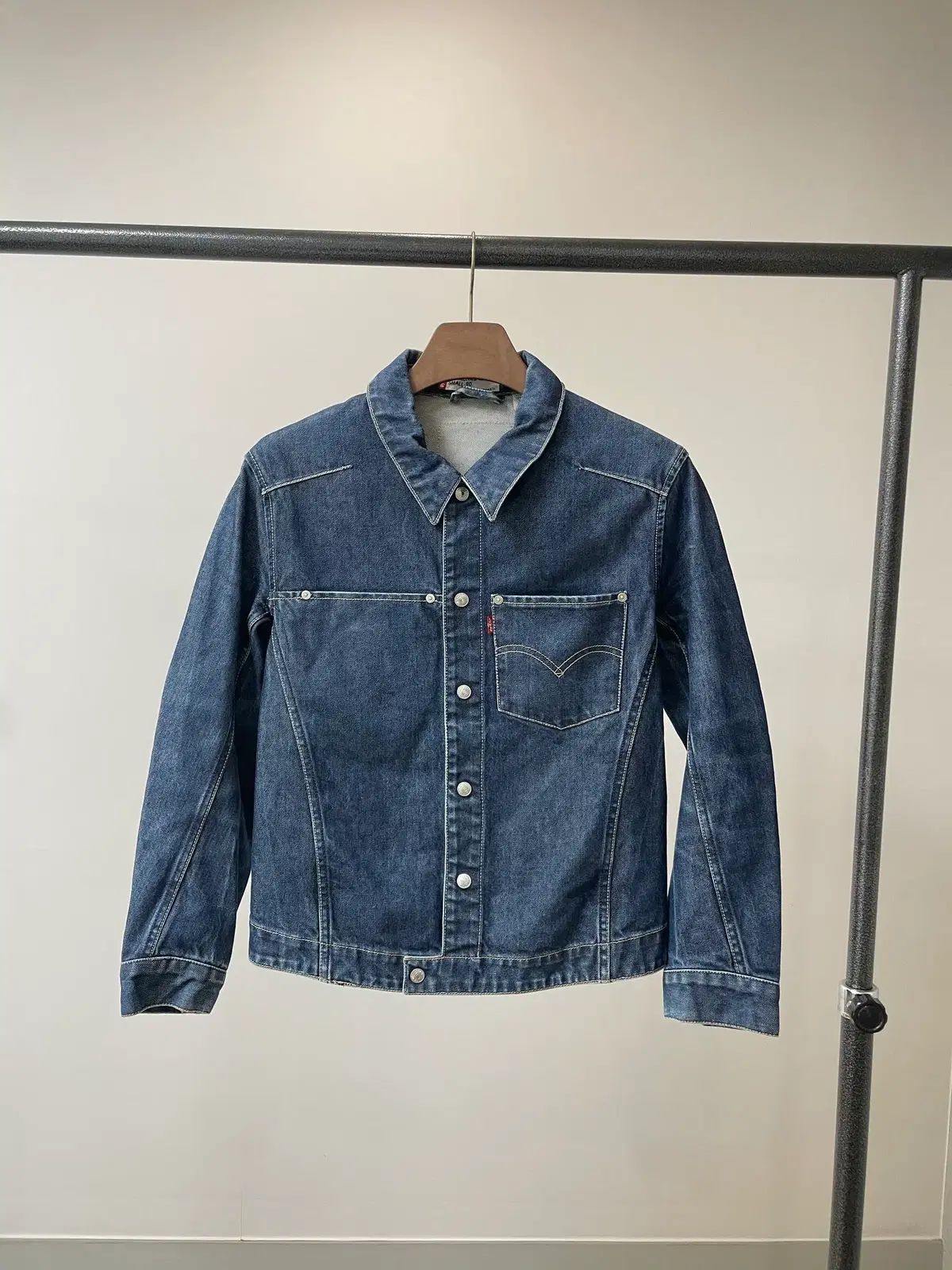 (S) 00s LEVI'S エンジニアドジーンズ デニムジャケット 10,034円