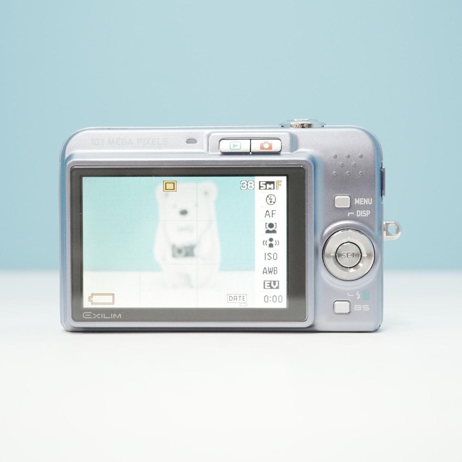 CASIO EXILIM EX-Z1080 デジカメ スマホ転送OK フルセット シロクマ