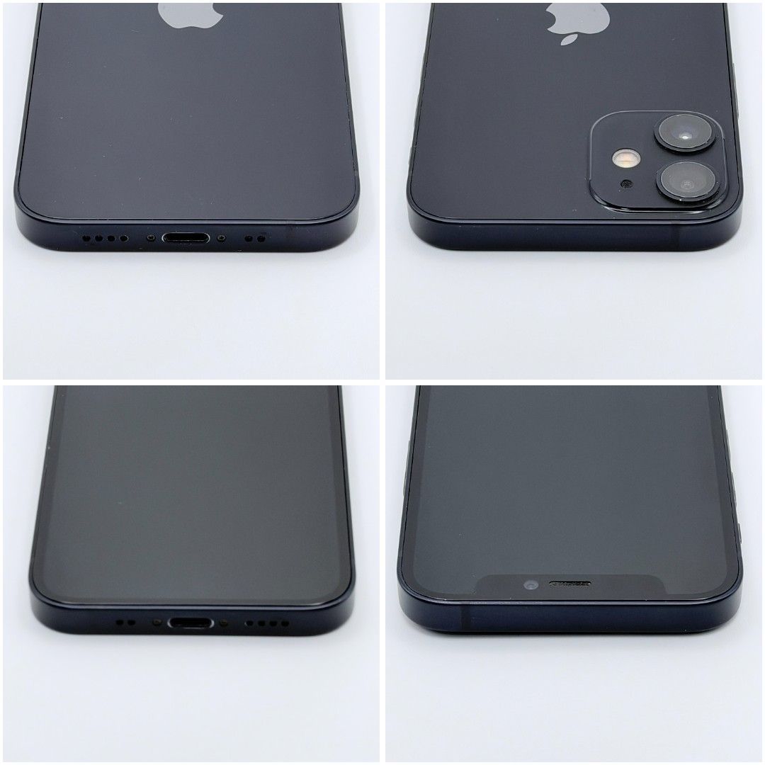 新品バッテリー交換済】iPhone 12 mini 128GB ブラック SIMフリー