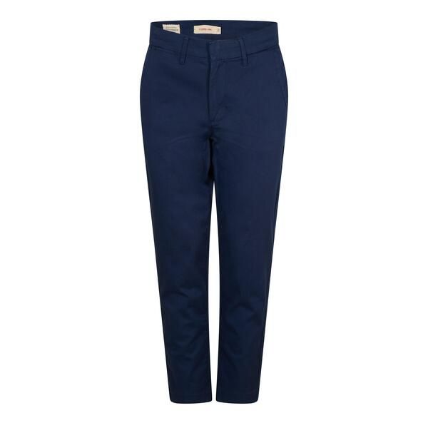 リーバイス レディース ボトムス カジュアルパンツ Levis Womens Essential Chino Unbasic Khaki Chinos Black Iris ブラック