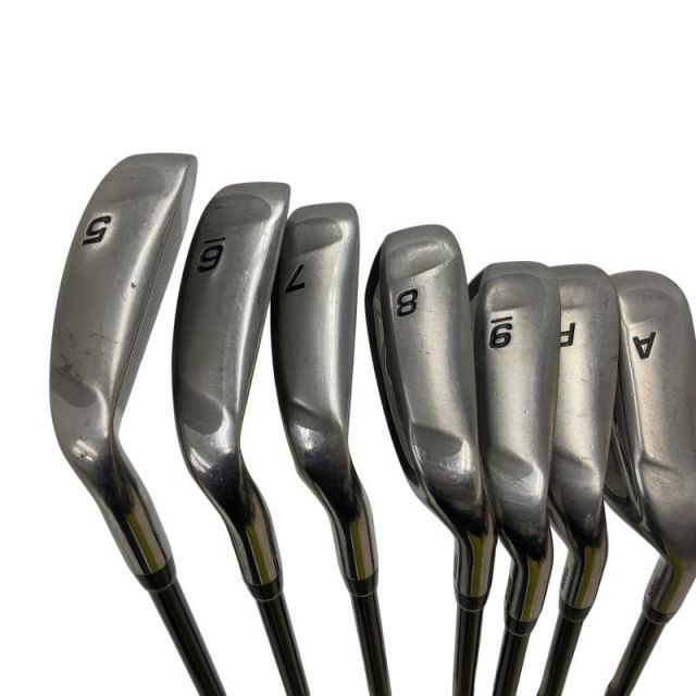 【中古】 つるや AXEL GX HM 8S アイアンセット IR アクセル AXEL GX HM(アイアン) (フレックスR) メンズ 男性用 右利き 右用 Cランク ゴルフクラブ