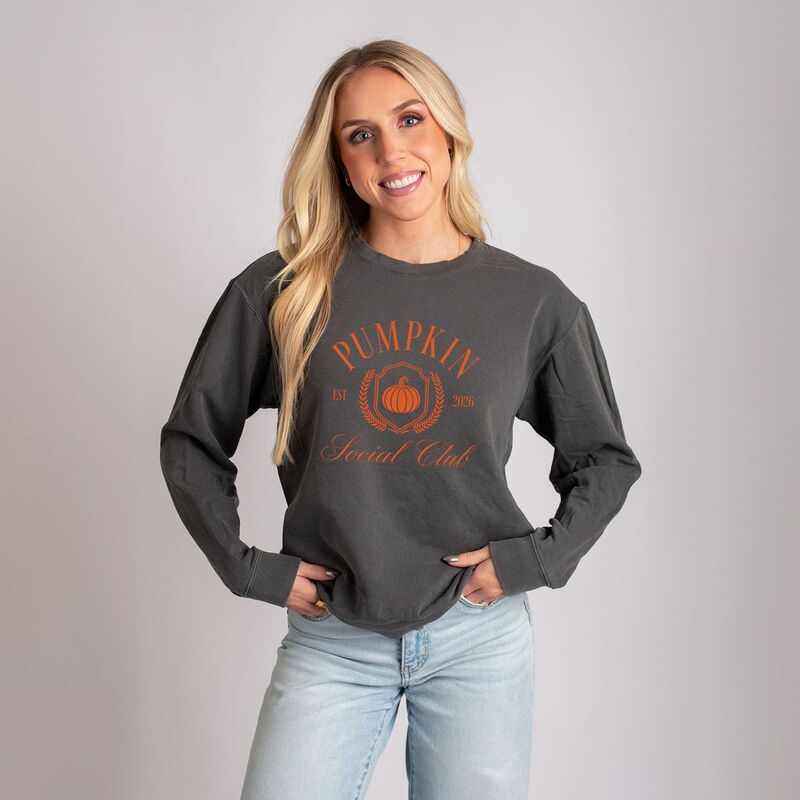 Simply Sage Market レディース トップス Tシャツ グラフィック Simply Sage Market Pumpkin Social Club Laureleaf Womens Ga 9,344円