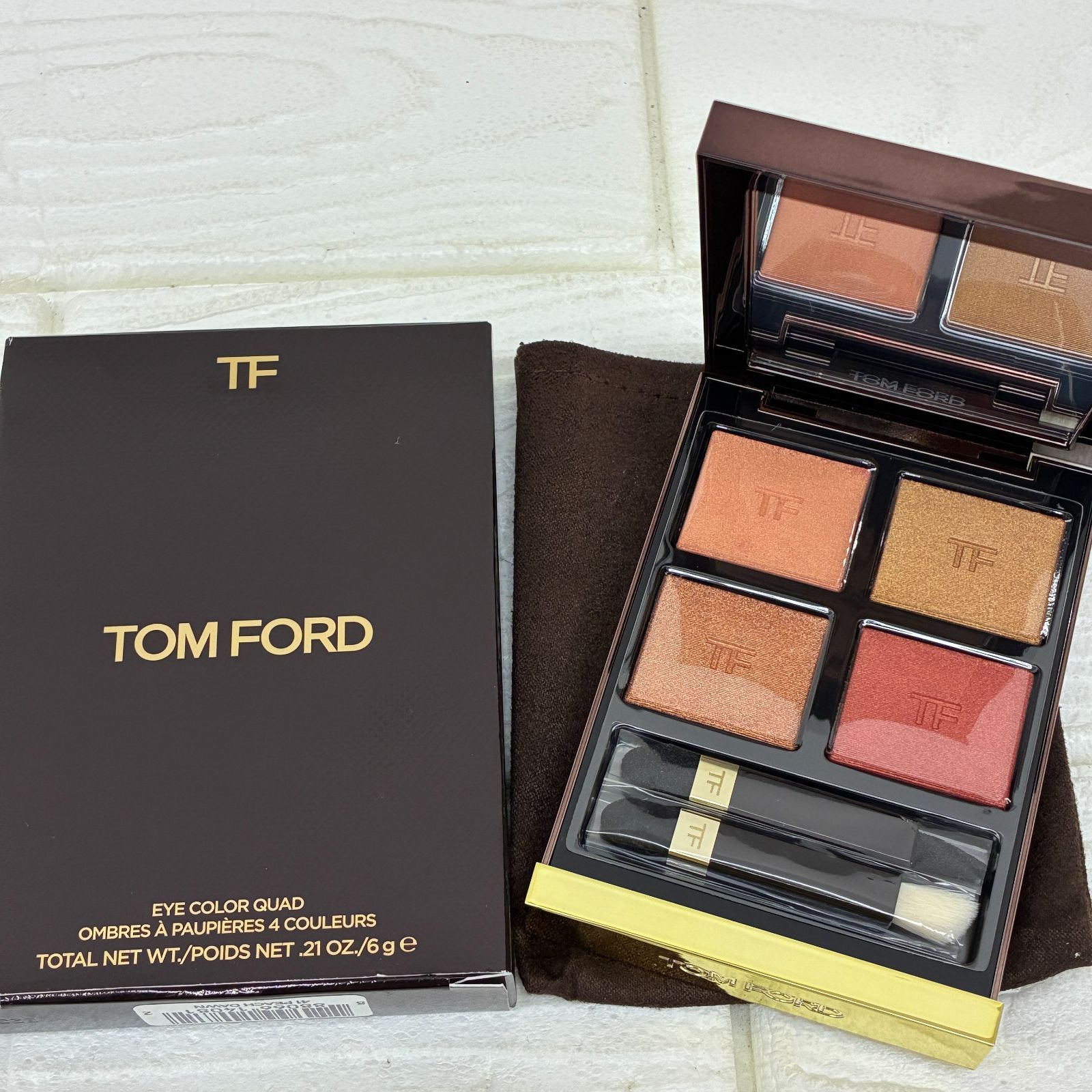S2615 TOM FORD　トムフォード アイカラークォード 41A ピーチドーン 269183958 7,020円