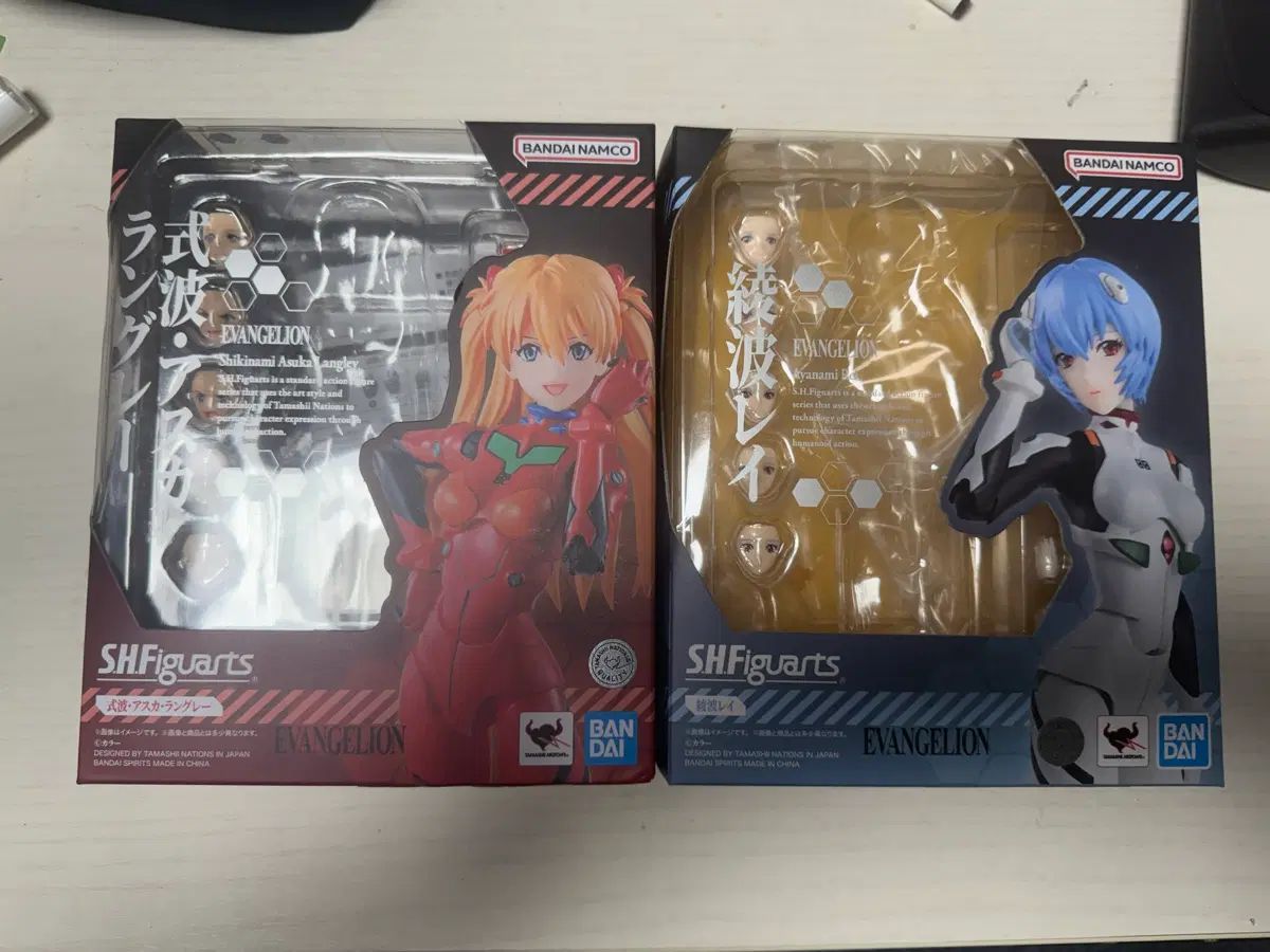 SHF エヴァンゲリオン レイ アスカ 出品