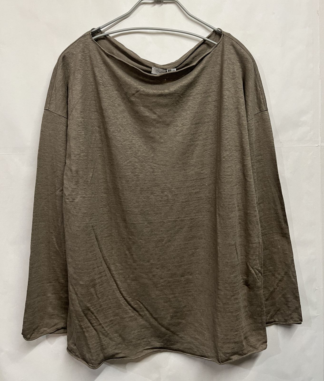 イタリア製 Cruciani｜クルチアーニ リネン ロングスリーブカットソー KWY 15,048円