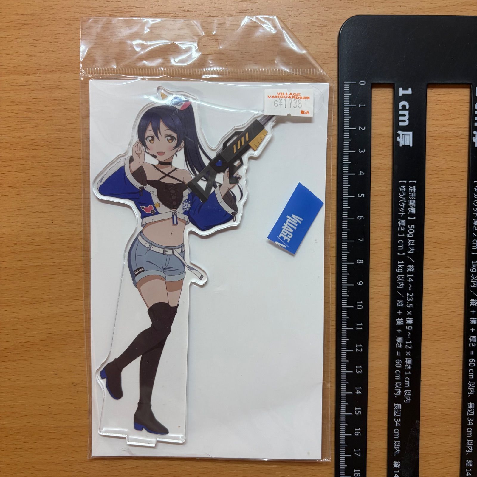 ラブライブ 園田海未 ヴィレヴァン アクリルスタンド 園田海未 シューティングゲーム アクリルスタンド ヴィレヴァン ラブ
