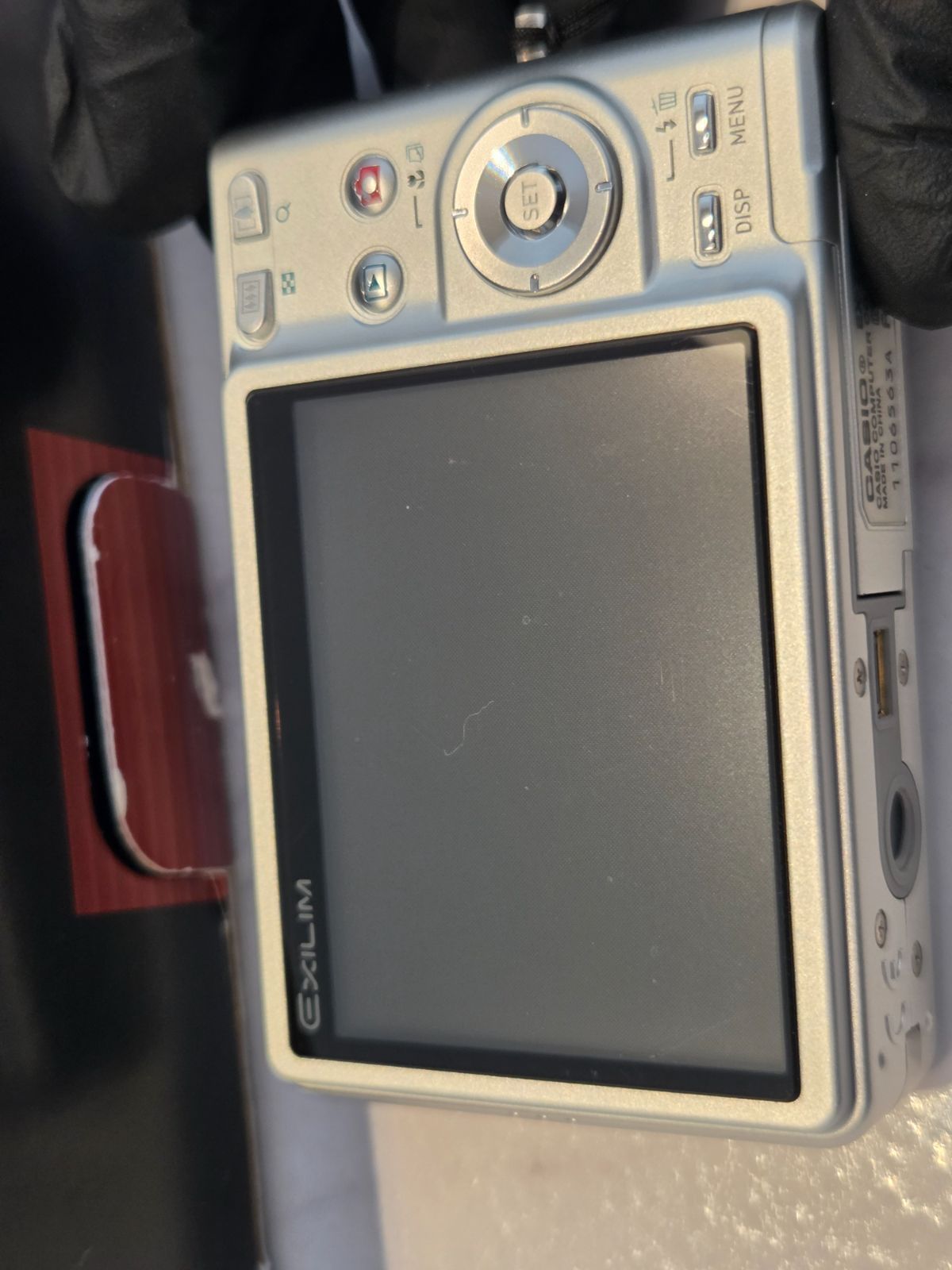 動作未確認 CASIO EXILIM EX-Z57 シルバー デジカメ - メルカリ