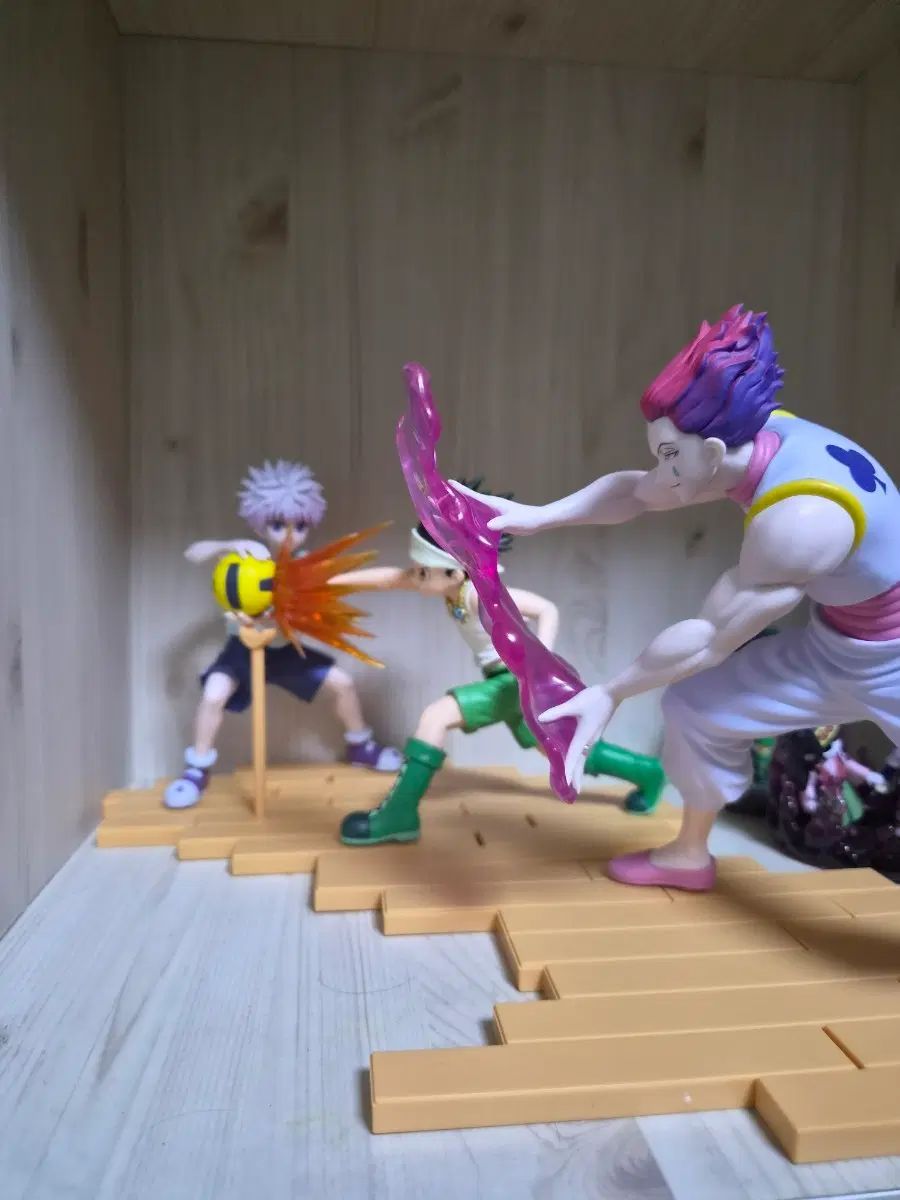 HUNTER×HUNTER グリードアイランド フィギュア ゴン キルア ヒソカ ドッジボール フィギュア まとめ出品